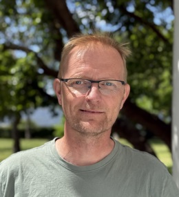 Mandlig medarbejder på Nysted Efterskole.